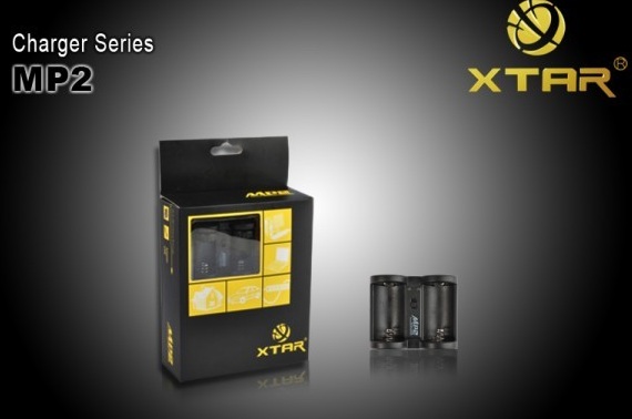 XTAR MP2 16340/18350 Li-ion 3.0V 3.7V Chargeur de batterie Kit