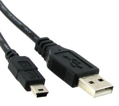 Mini USB кабел за зареждане за EGO-T 1100mAh Passthrough батерия