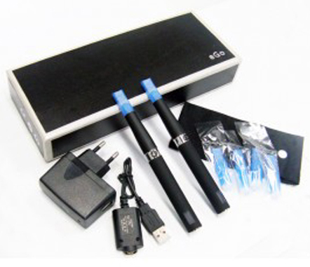 5 X eGo-T med LCD 2 elektroniske cigaretter kit 1100mAh