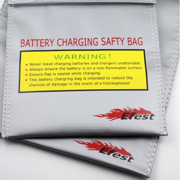 Efest bolsa de seguridad de carga de la batería (tamaño grande)
