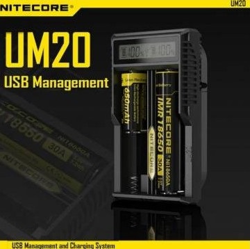 Nitecore UM20 управление USB интелигентно зарядно устройство