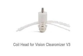 ビビノヴァV3のclearomizer Microcig用の交換可能なヘッドコイル